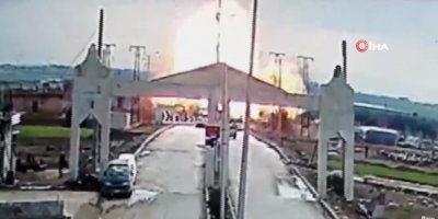 Kilis sınır kapısında patlama (Video Haber)