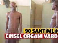 Cinsel organını küçülttürdü