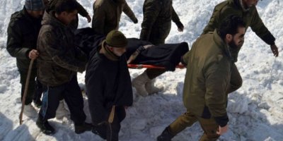 Hindistan'da çığ felaketi