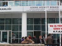 Girne Çalışma Dairesi’nde tam gün grev