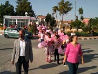 Geçitkale’de Pembe gün etkinliği yapıldı