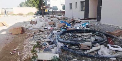 Gazimağusa'da inşaat rezaleti!