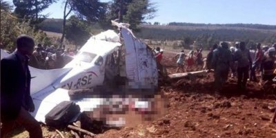 Kenya'da helikopter düştü: 5 ölü