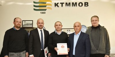 Gönyeli Belediyesi Yağmur Suyu Risk Değerlendirme Raporunu KTMMOB’ye sundu