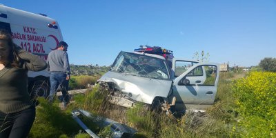 Ziyamet yolunda büyük kaza