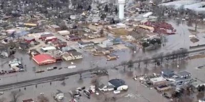 ABD'nin Orta Batı eyaletlerinde sel nedeniyle binlerce kişi tahliye edildi