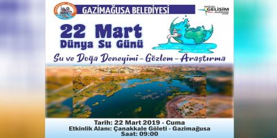 Arter Dünya Su günü dolayısıyla mesaj yayımladı