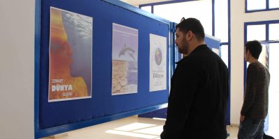 “Dünya Su Günü” sergisi LAÜ’de açıldı