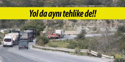 Yol da aynı tehlike de!!