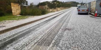 Baf güne beyaz başladı