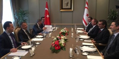 Başbakan Erhürman, TC Cumhurbaşkanı Yardımcısı Oktay ile görüştü