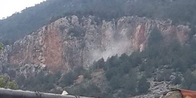 Ağırdağ’da toprak kayması