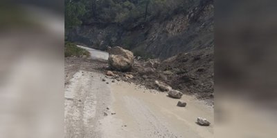 Kantara'ya giden yol kapatıldı