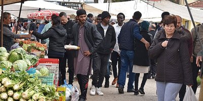 Yağışlar tezgahı da vurdu