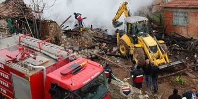 Amasya'da yangın: 2 ölü