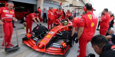 Mick Schumacher, Ferrari ile teste çıktı