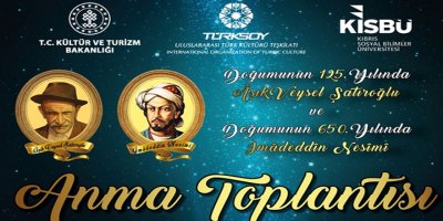 KISBÜ'de Aşık Veysel ve Nesîmî' yi anma etkinliği düzenleniyor