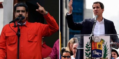 Maduro 'diyaloğa', Guaido 'sokağa' çağırdı