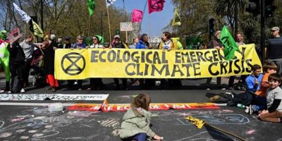 Londra'daki eylemde 113 gözaltı