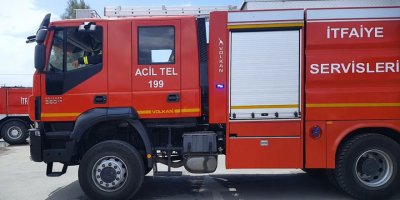 Gazimağusa'da yangın!