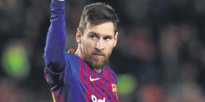 Messi şaşkına döndü