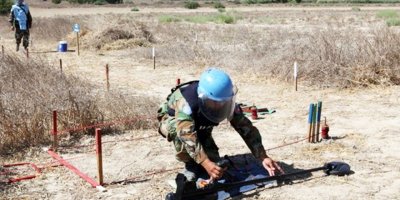 Mayın döşenmiş olabileceği şüphesi taşıyan 18 bölge tespit edildi