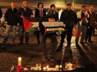 Berlin'de "İsrail" Protestosu