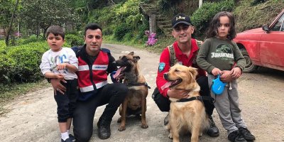 Rize'de kaybolan çocuklar sağ bulundu