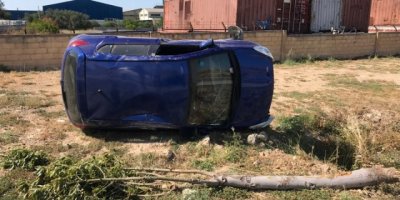 Mağusa'da kaza: 3 hafif yaralı