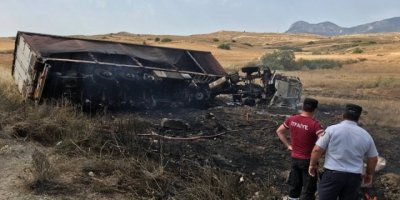 Araç sürücüsü hastaneye kaldırıldı!