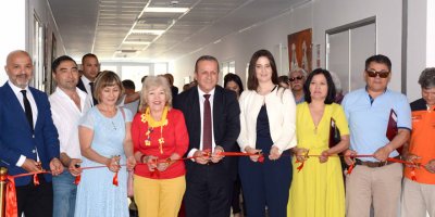 “Kazakistan sanatçıları resim sergisi” YDÜ ’de Ataoğlu tarafından açıldı