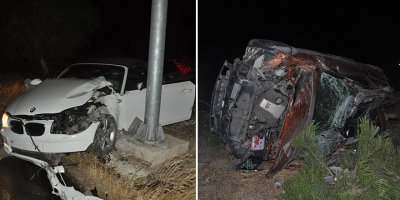 Feci kaza: 3’ü ağır, 4 yaralı