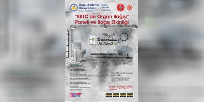 DAÜ’den organ bağışı ile ilgili panel ve etkinlik