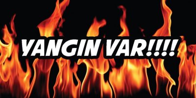 Yayla’da ev yangını!