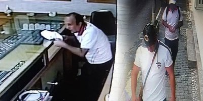 Girne’de güpegündüz kuyumcu soygunu