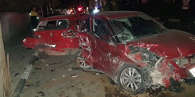 Yol savaş alanına döndü