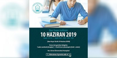 Girne Üniversitesi 2019 Burs Sıralama Sınavı 10 Haziran’da Yapılacak…
