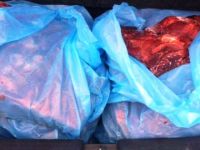 Metehan Sınır Kapısı’nda 353 Kg Donmuş Et Ele Geçirildi