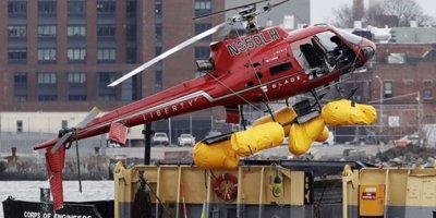New york'taki helikopter kazası