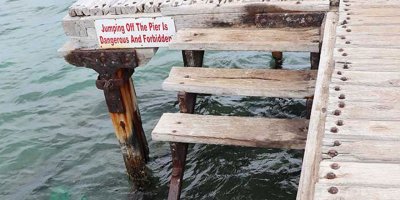 Bedi’s iskelesi yıkılıyor