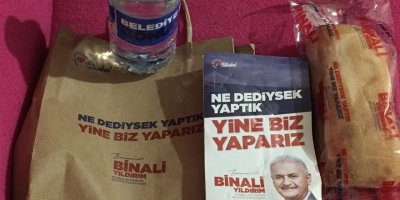 Ekmeği Binali Yıldırım yaptılar