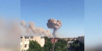 Silah deposunda patlama