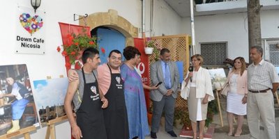 “Çocuk gözüyle Kıbrıs” fotoğrafları down cafe yararına satılıyor