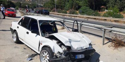 Boğazköy - Ağırdağ Anayolunda kaza: 3 kişi yaralandı