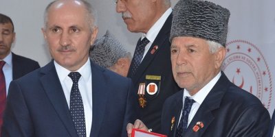 Bingöl’de Kıbrıs gazilerine madalya ve berat...