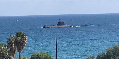 Girne açıklarında deniz altılar dolanıyor