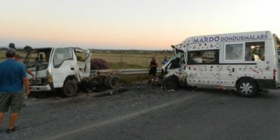 Serdarlı'da büyük kaza