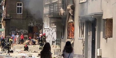 Binada gaz patlaması