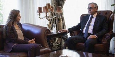 Cumhurbaşkanı Akıncı,YÖDAK Başkanı Büke’yi kabul etti