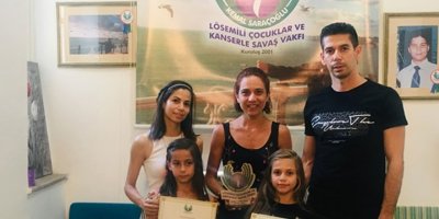 “Küçük kalpler dayanışma etkinliği”nden elde edilen gelir Saraçoğlu’na bagışlandı